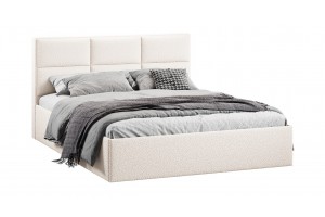 Кровать с ПМ Стелла 1600 Тип 1 с подъемным механизмом Экомех Barni Milk