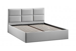 Кровать с ПМ Стелла 1800 Тип 1 с подъемным механизмом Велюр Confetti Silver