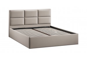Кровать с ПМ Стелла 1800 Тип 1 с подъемным механизмом Велюр Confetti Smoke