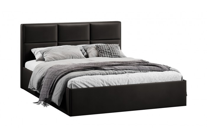 Кровать с ПМ «Стелла» 1800 Тип 1 (с подъемным механизмом) Велюр Confetti Stone