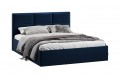 Кровать с ПМ «Стелла» 1800 Тип 1 (с подъемным механизмом) Микровелюр Wellmart Blue