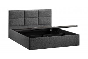 Кровать с ПМ Стелла 1800 Тип 1 с подъемным механизмом Экомех Barni Grey