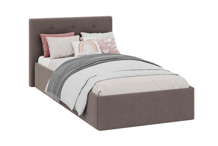 Кровать с ПМ «Тейлор» 900 (с подъемным механизмом) Велюр Neo Бежевый