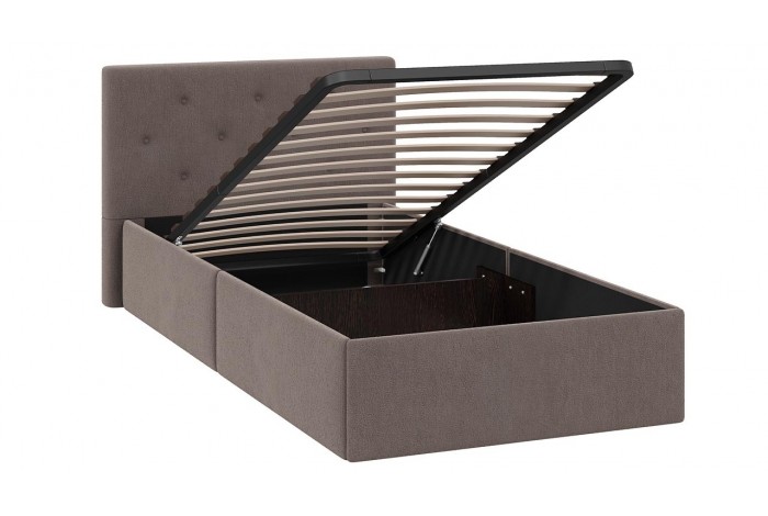 Кровать с ПМ «Тейлор» 900 (с подъемным механизмом) Велюр Neo Бежевый