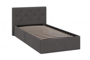 Кровать с ПМ Тейлор 900 (с подъемным механизмом) Велюр Neo Серый
