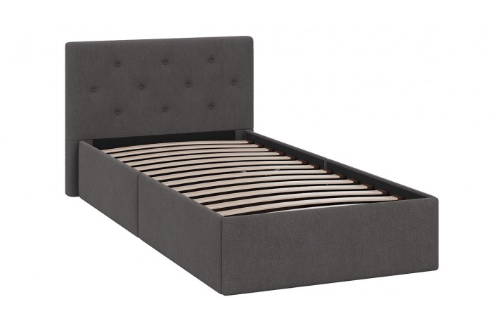 Кровать с ПМ «Тейлор» 900 (с подъемным механизмом) Велюр Neo Серый