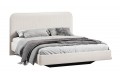 Кровать без ПМ «Тиффани» 1400 Тип 1 (без подъемного механизма) Велюр Бежевый