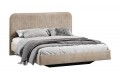 Кровать без ПМ «Тиффани» 1400 Тип 1 (без подъемного механизма) Микровелюр Wellmart Dark Beige