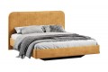 Кровать без ПМ «Тиффани» 1400 Тип 1 (без подъемного механизма) Микровелюр Wellmart Yellow