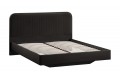 Кровать без ПМ «Тиффани» 1400 Тип 1 (без подъемного механизма) Велюр Confetti Stone
