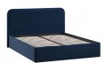Кровать с ПМ «Тиффани» 1400 Тип 1 (с подъемным механизмом) Микровелюр Wellmart Blue