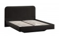 Кровать без ПМ «Тиффани» 1800 Тип 1 (без подъемного механизма) Велюр Confetti Stone