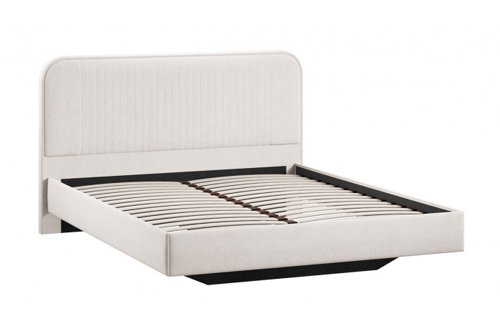 Кровать без ПМ «Тиффани» 1800 Тип 1 (без подъемного механизма) Велюр Бежевый