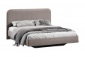 Кровать без ПМ «Тиффани» 1800 Тип 1 (без подъемного механизма) Велюр Мокко темный