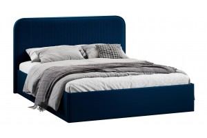 Кровать с ПМ Тиффани 1800 Тип 1 с подъемным механизмом Велюр Confetti Blue