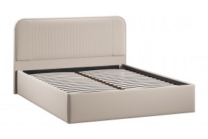 Кровать с ПМ Тиффани 1800 Тип 1 с подъемным механизмом Велюр Confetti Cream