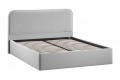 Кровать с ПМ «Тиффани» 1800 Тип 1 (с подъемным механизмом) Велюр Confetti Silver