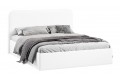 Кровать с ПМ «Тиффани» 1800 Тип 1 (с подъемным механизмом) Экокожа белая Polo