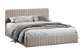 Кровать с ПМ «Шелли» 1600 Тип 1 (с подъемным механизмом) Велюр Confetti Smoke