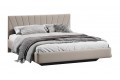 Кровать без ПМ «Эвори» 1400 Тип 1 (без подъемного механизма) Велюр Confetti Smoke