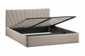 Кровать с ПМ «Эвори» 1800 Тип 1 (с подъемным механизмом и заглушиной) Велюр Confetti Smoke
