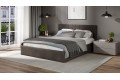 Кровать с ПМ «Эвори» 1800 Тип 1 (с подъемным механизмом и заглушиной) Велюр Confetti Stone