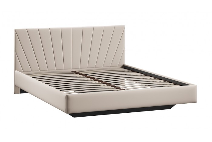 Кровать без ПМ «Эвори» 1600 Тип 1 (без подъемного механизма) Велюр Confetti Cream