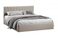 Кровать с ПМ «Эвори» 1600 Тип 1 (с подъемным механизмом) Велюр Confetti Smoke