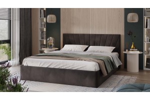 Кровать с ПМ Эвори 1600 Тип 1 (с подъемным механизмом) Велюр Confetti Stone