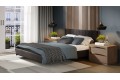 Кровать без ПМ «Эвори» 1800 Тип 1 (без подъемного механизма) Велюр Confetti Stone