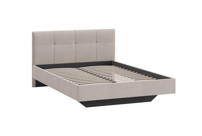 Кровать без ПМ «Элис» 1400 Тип 1 (без подъемного механизма) Велюр ultra cashmere