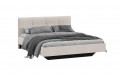 Кровать без ПМ «Элис» 1600 Тип 1 (без подъемного механизма) Исп.2 Велюр Бежевый