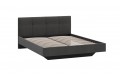 Кровать без ПМ «Элис» 1600 Тип 1 (без подъемного механизма) Исп.2 Велюр Графит