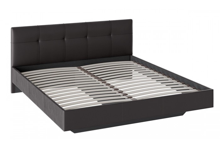 Кровать без ПМ «Элис» 1800 Тип 1 (без подъемного механизма) Исп.2 Темная