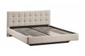 Кровать без ПМ «Эмма» 1400 Тип 1 (без подъемного механизма) Велюр Confetti Cream