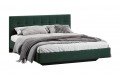 Кровать без ПМ «Эмма» 1400 Тип 1 (без подъемного механизма) Велюр Confetti Deep forest
