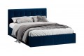 Кровать с ПМ «Эмма» 1600 (с подъемным механизмом) Велюр Confetti Blue