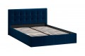 Кровать с ПМ «Эмма» 1400 (с подъемным механизмом) Велюр Confetti Blue