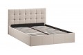 Кровать с ПМ «Эмма» 1400 (с подъемным механизмом) Велюр Confetti Cream