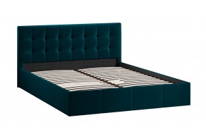 Кровать с ПМ Эмма 1600 (с подъемным механизмом) Велюр Confetti Izumrud