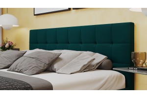 Кровать с ПМ Эмма 1600 (с подъемным механизмом) Велюр Confetti Izumrud