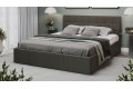Кровать с ПМ «Эмма» 1600 (с подъемным механизмом) Велюр Confetti Stone