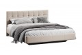 Кровать без ПМ «Эмма» 1800 Тип 1 (без подъемного механизма) Велюр Confetti Cream