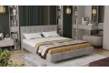 Кровать без ПМ «Эмма» 1800 Тип 1 (без подъемного механизма) Велюр Confetti Smoke