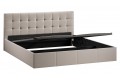 Кровать с ПМ «Эмма» 1800 (с подъемным механизмом) Велюр Confetti Smoke