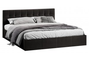 Кровать с ПМ Эмма 1800 (с подъемным механизмом) Велюр Confetti Stone