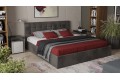 Кровать с ПМ «Эмма» 1800 (с подъемным механизмом) Велюр Confetti Stone