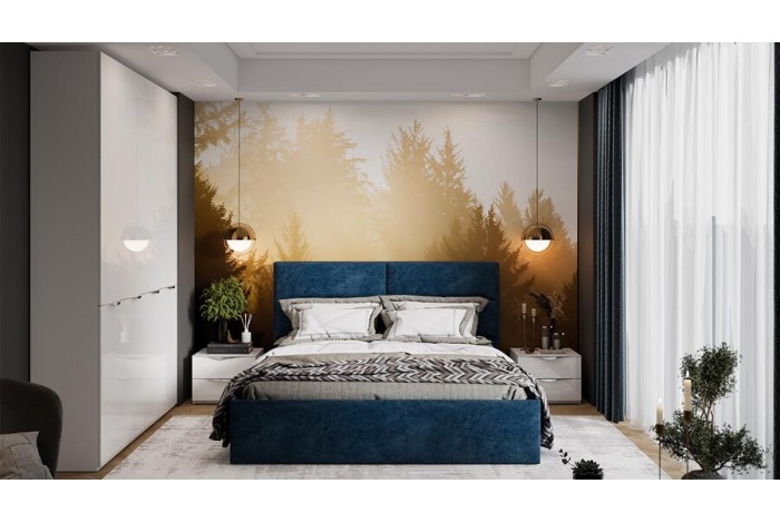 Спальня «Глосс» Белый глянец, Стекло