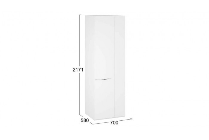 Спальня «Глосс» Белый глянец, Стекло