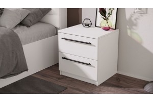 Тумба прикроватная Агата Белый